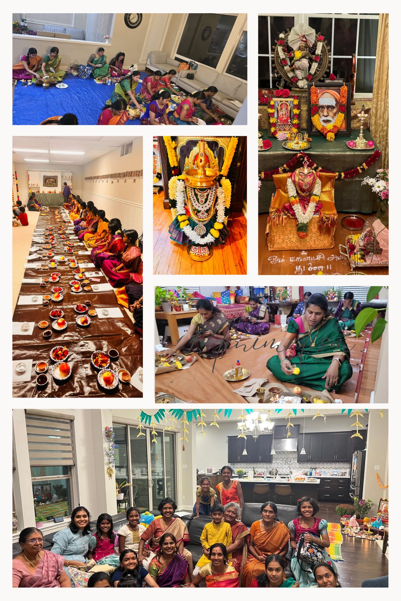 Navaratri deepa pujai across the USA